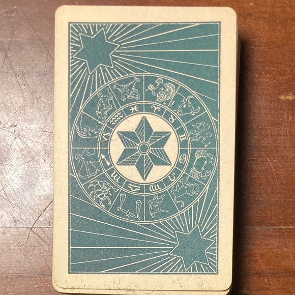 Vintage 1930's Zodiac Circle Playing Card Game - Picture 5 of 6